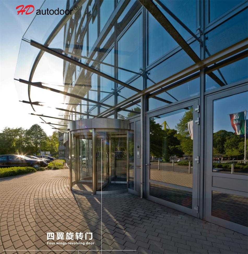 兩翼、三翼、四翼旋轉(zhuǎn)門：青島恒達(dá)自動(dòng)門(圖5)