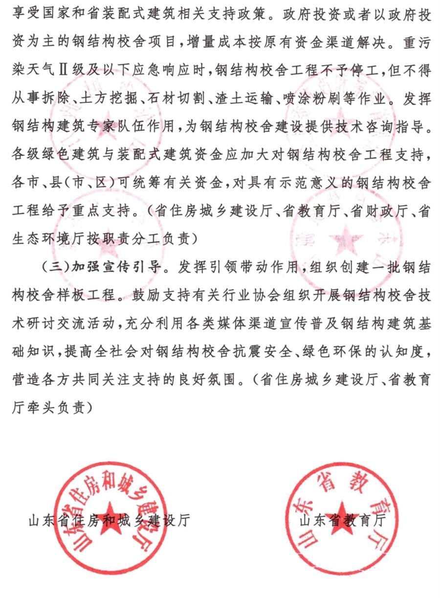 鋼結構校舍建設 政策扶持知多少！(圖5)